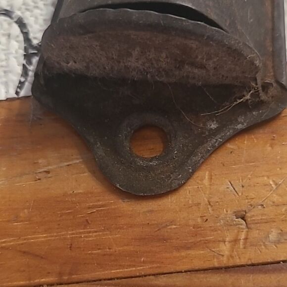 Antique Black Metal Nutmeg Grater - Picture 2 of 4